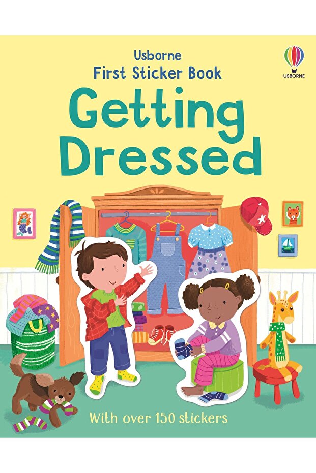 First Sticker Book Getting Dressed - 1