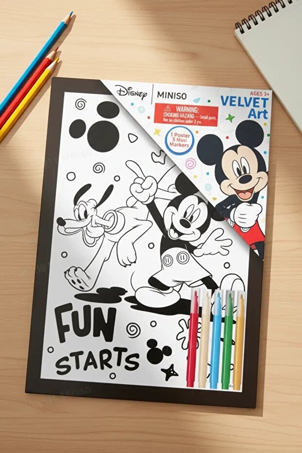 Mickey Mouse Lisanslı Boyama Seti - 1