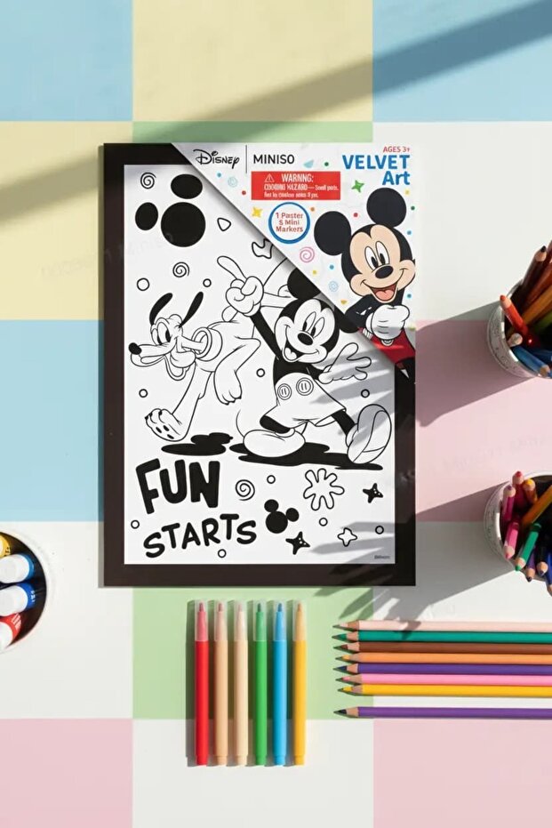 Mickey Mouse Lisanslı Boyama Seti - 4
