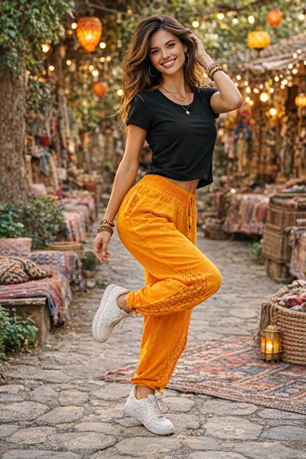 şalvar pantolon - 1