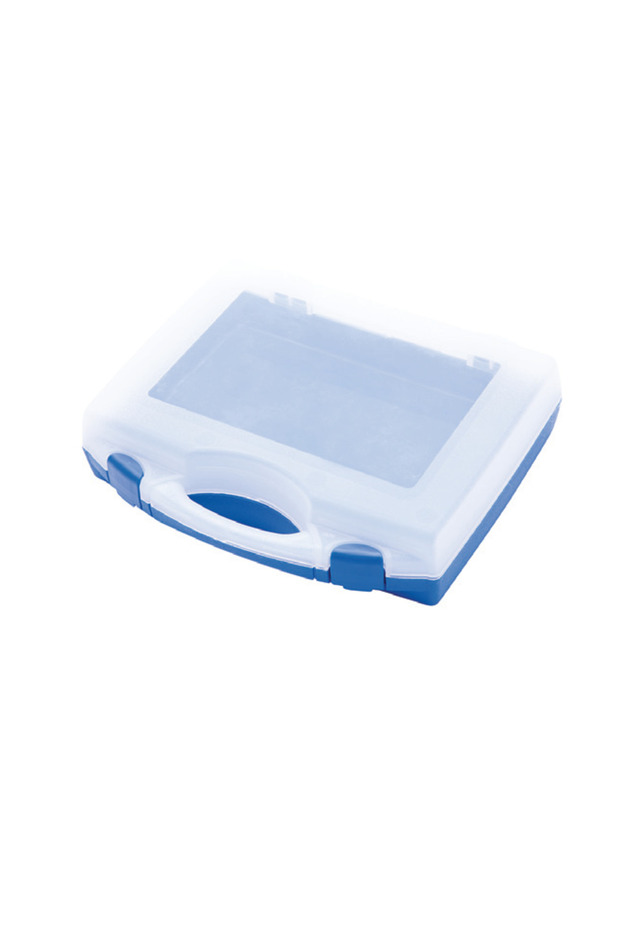 Plastic box for socket wrenches, wrenches