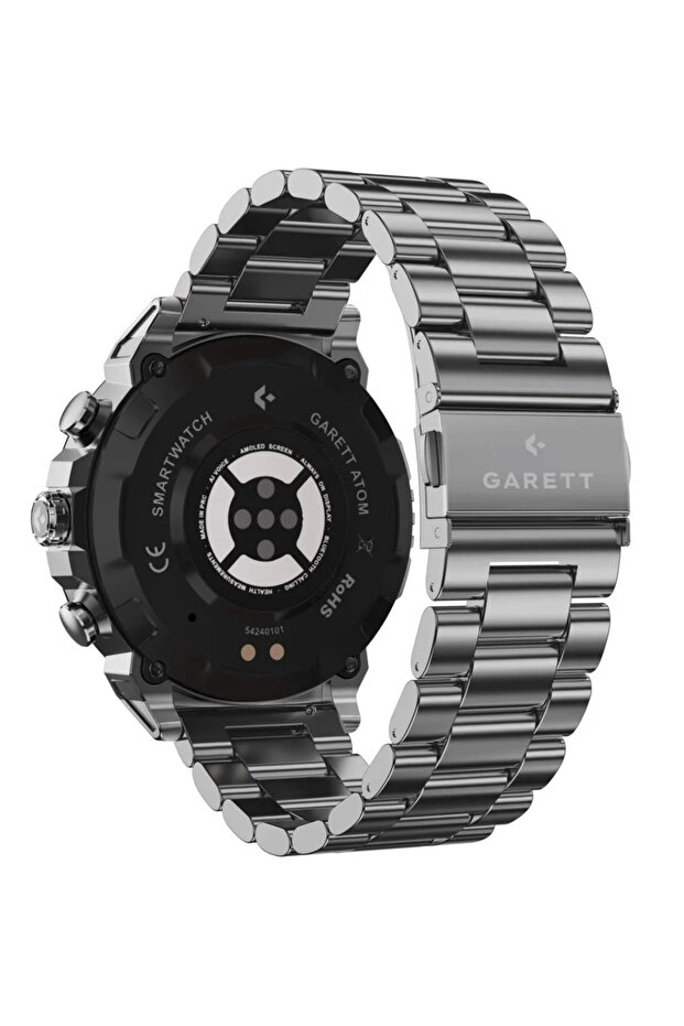 Ceas inteligent Atom Steel Silver - 5