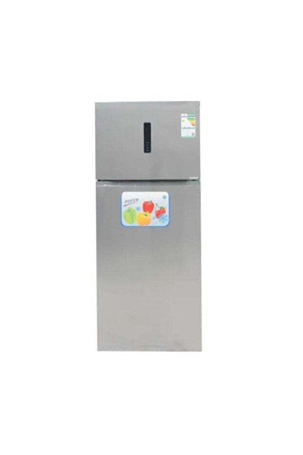 ثلاجة ببابين BRD-HM820BIS - سعة 22.4 قدم مكعب، لون فضي، تقنية البخار، موفرة للطاقة