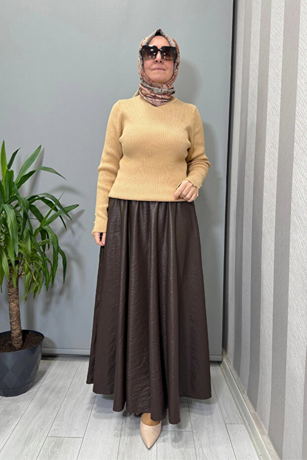 Selanik Triko Tunik Camel GSBASİC4658 - 1
