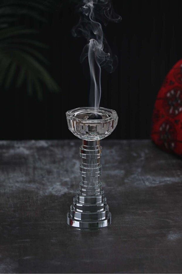 مبخرة زجاجية كريستالية فاخرة
