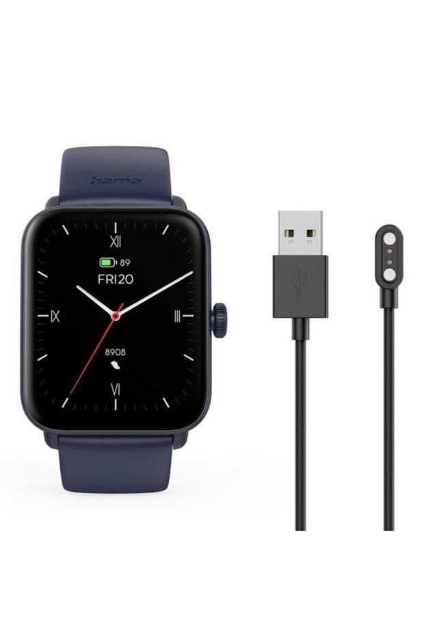 6010 GPS Smartwatch Rectangular Blue - 7