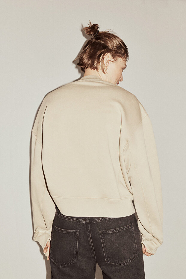 Pamuklu Sweatshirt - 3