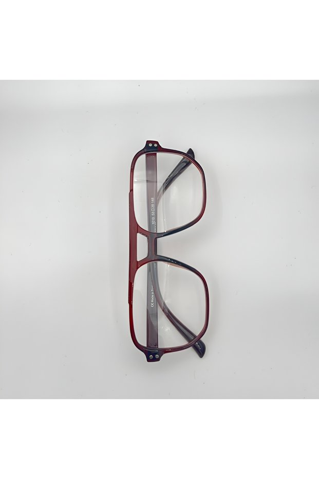 Rimbly Coffee Colored Unisex Square Blue Light Protection Glasses | 53 Equestrian Trainers