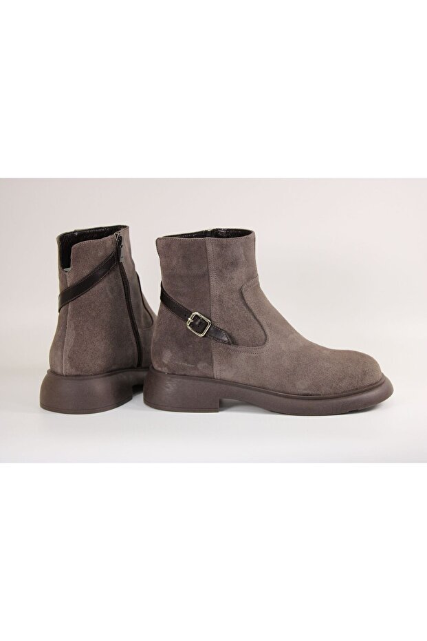 Genuine Leather Suede Daily Women's Boots