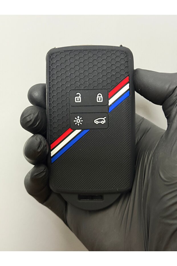 Renault Talisman Megane4 Dacia Duster Kart 4 Button Honeycomb Pattern Key Fob Protection Case