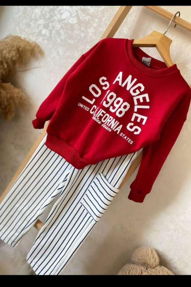 مطبوع طقم للأولاد - 4