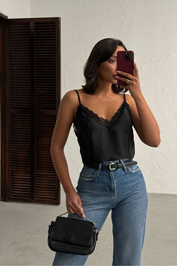 V YAKA DANTELLİ ATLET - 2