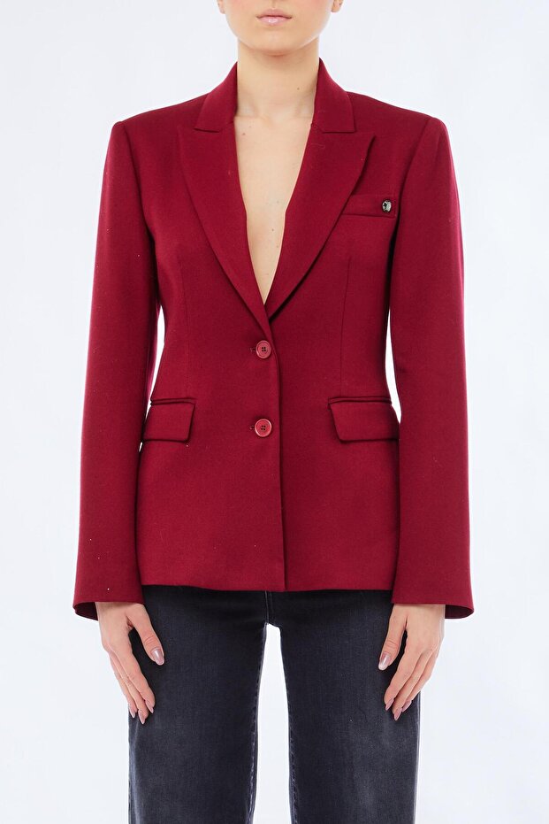 Bordo Ceket - 1