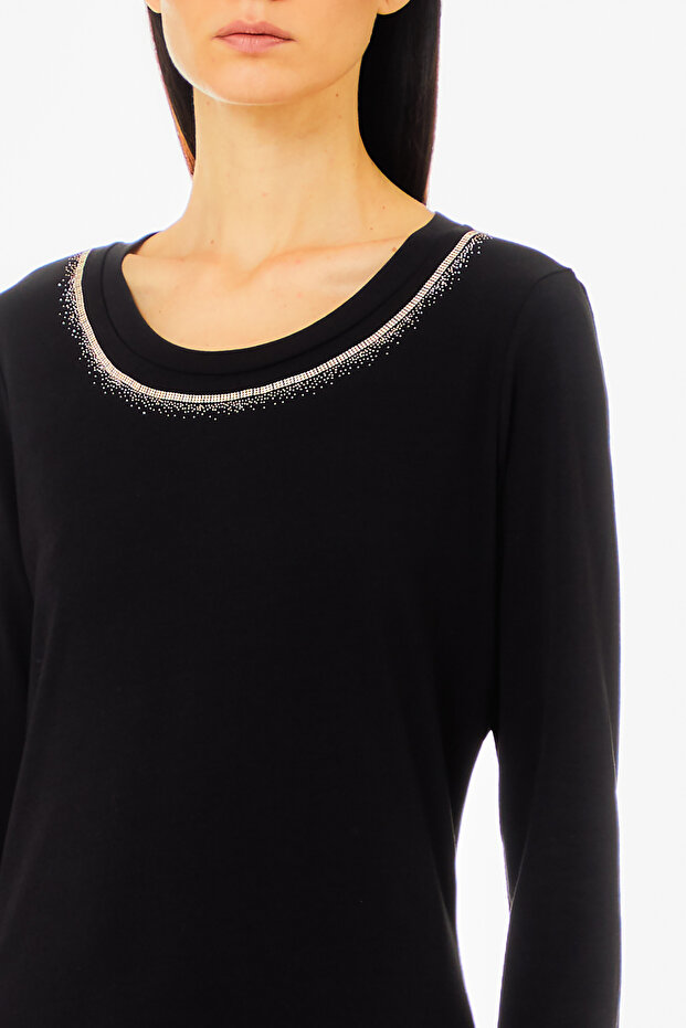 Bisiklet Yaka Bluz - 3