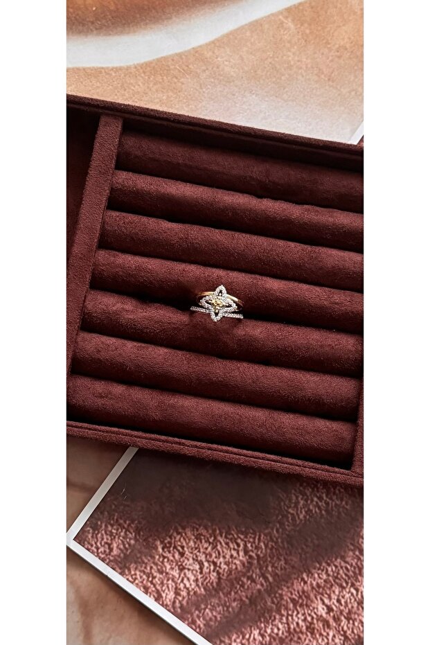 خاتم البرسيم المرصع بالأحجار - 3