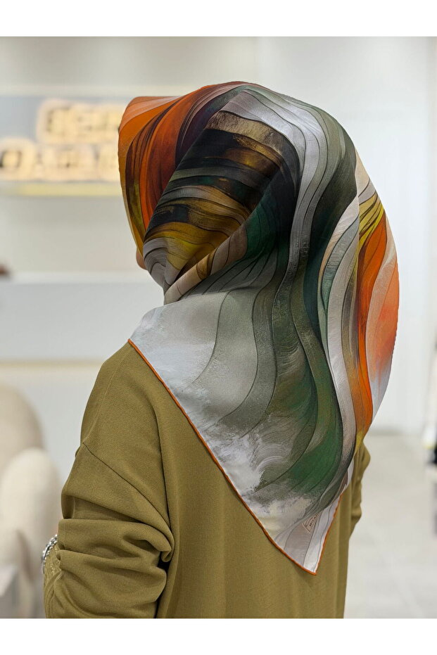 TWİLL İPEK EŞARP - 3