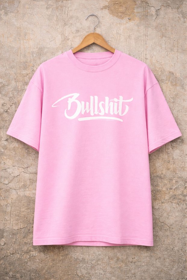 Oversized Unisex 100% Cotton Printed T-Shirt