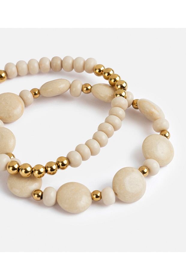 مجموعة أساور من الأحجار الكريمة المختلطة - 3