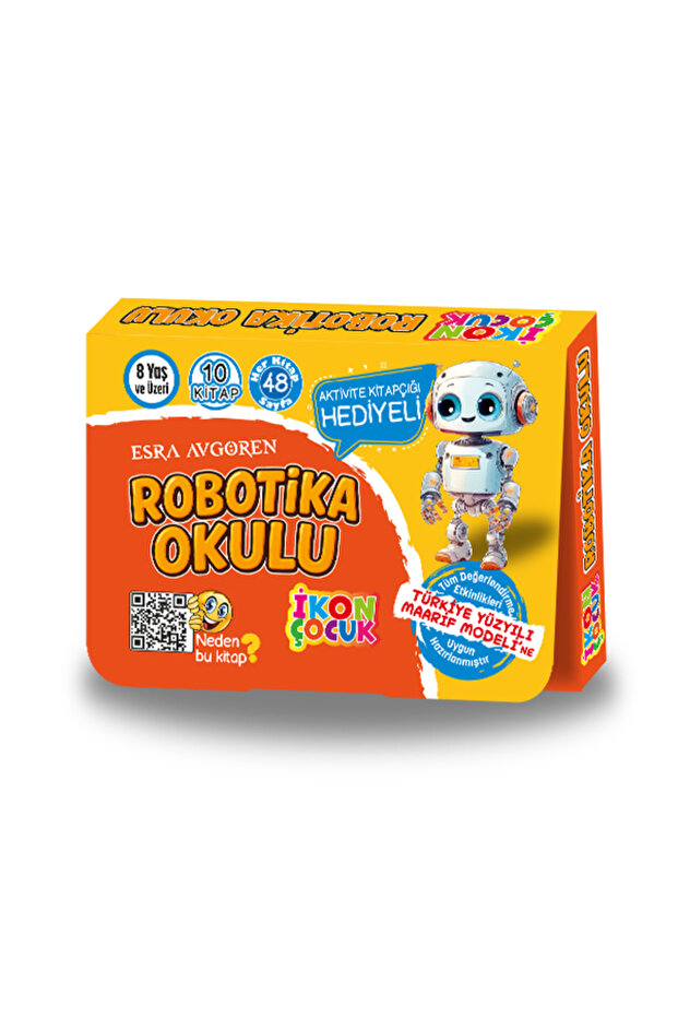 Robotika Okulu</DNTCTMS> – 10 Kitaplık Macera & Bilim Seti — Maarif Model Compatible