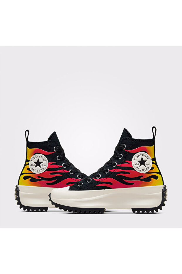 Run Star Hike Unisex Siyah Platform Sneaker - 5