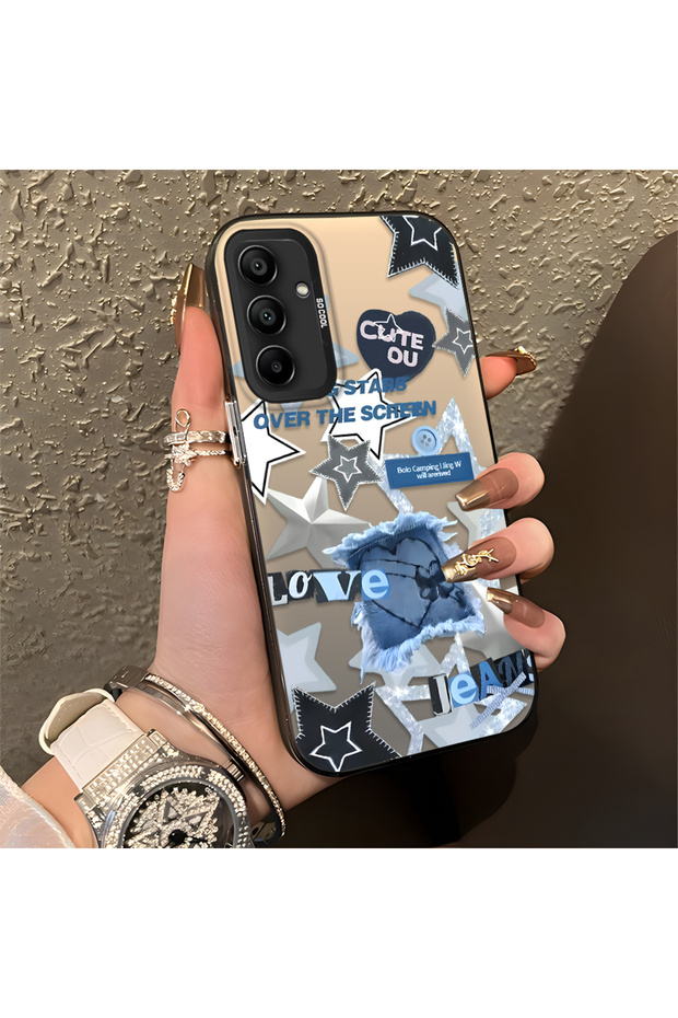 Vivo X300 Compatible American Retro Collage Style Patterned Anti-Shock Protection