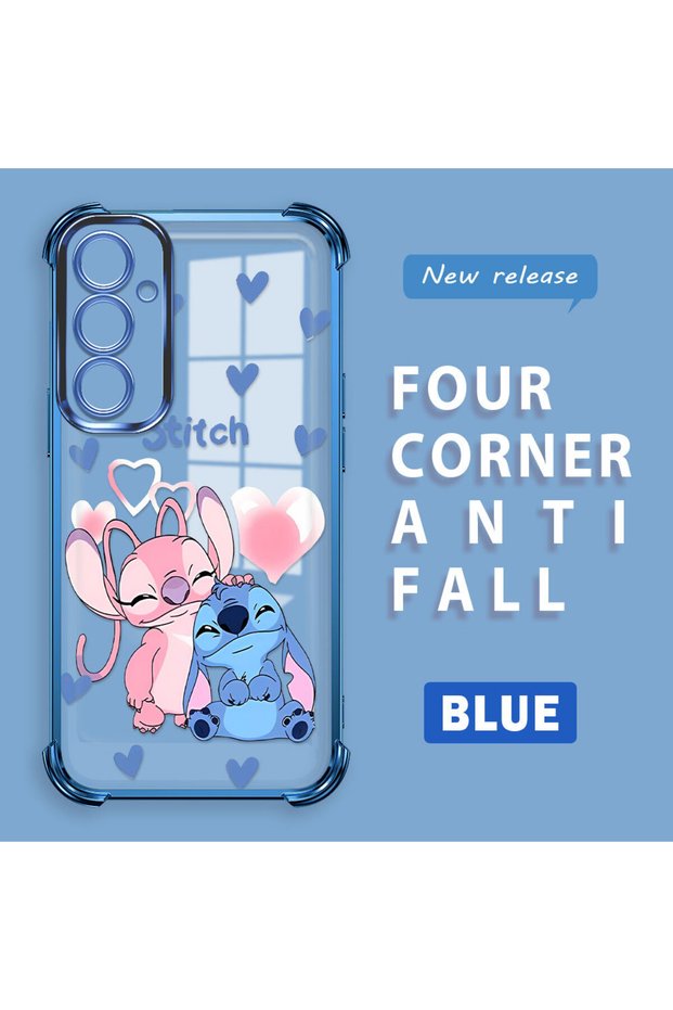 Samsung Galaxy A24 Compatible Transparent Back Four-Corner Reinforced Impact Protection Silicone Case