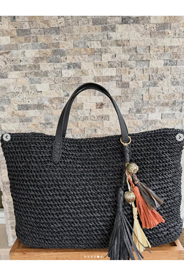 حقيبة من الرافيا - 4