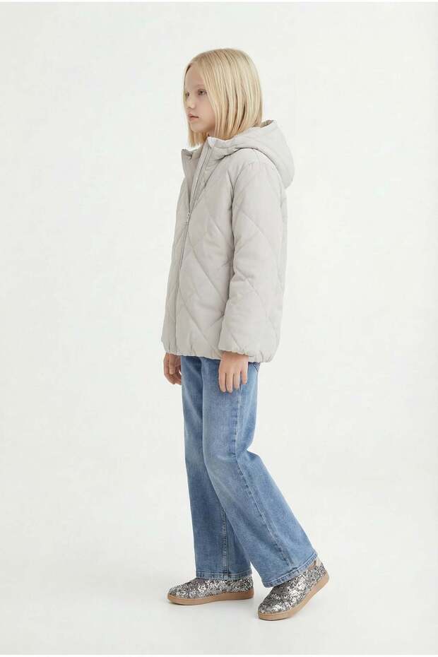 DEVOJČIČIN prošiveni kaput - 2