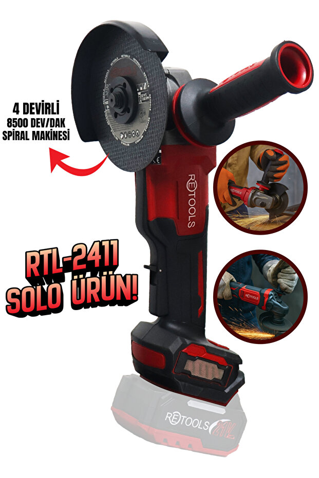 BORDO 125 MM SPİRAL KAFA - 1