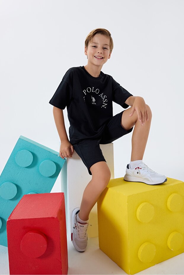 U.S. Polo Assn Licensed Boys' Top and Bottom Set
