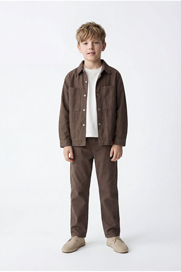 سترة الدنيم الصبي - 4