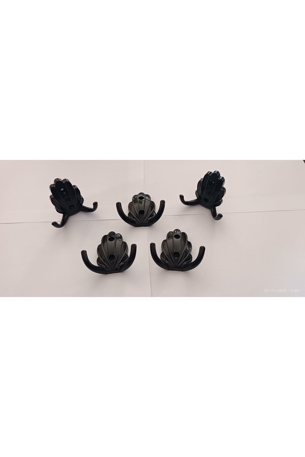 5 Pcs Black Hard Polymer Coat Hanger Hanging Rack Wardrobe Hanger Furniture Closet Home Decoration