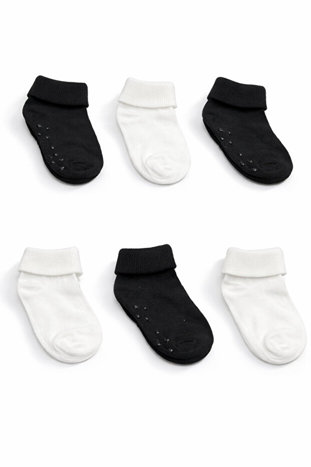 6-Pack of Baby Anti-Slip Socks