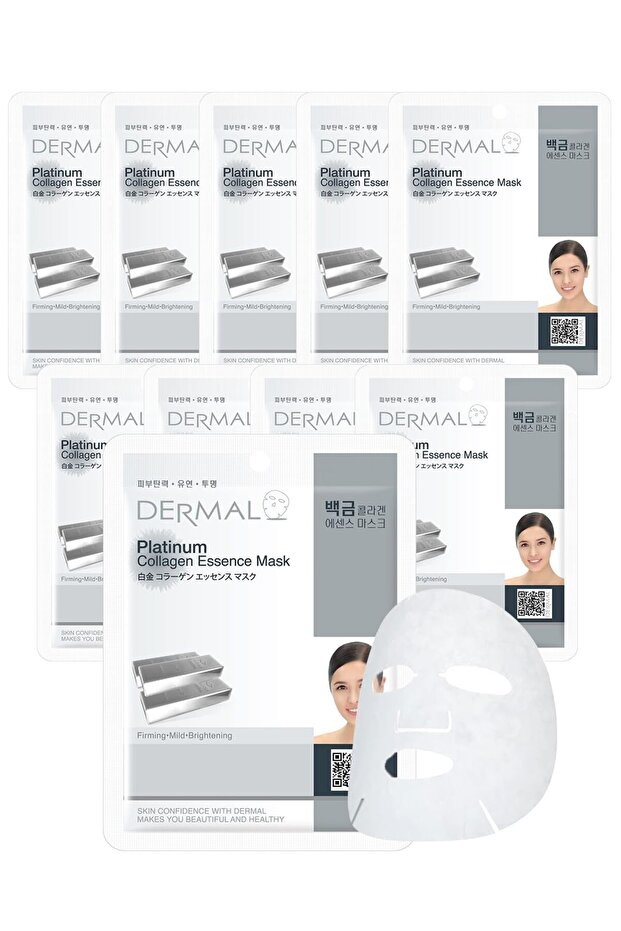 Platinum Collagen Essence Full Face Facial Mask Sheet 23g