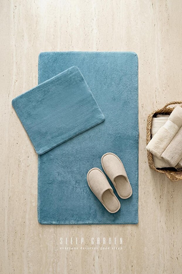 Luniva Bathroom Mat Set Non-Slip 60X100 cm + 50X60 cm