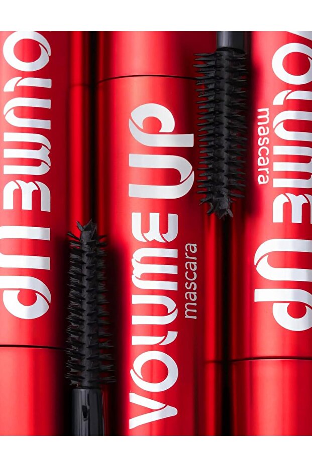 Volume Up Mascara Black, Silicone Brush, Intense Black Pigments, Volume & Lifting Effect Buildable - 7