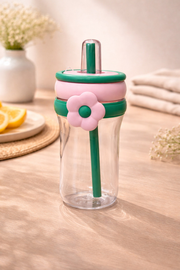 Figured Polycarbonate Water Bottle 550 ml Bpa Free Lightweight Durable Water Bottle Kw-1023
