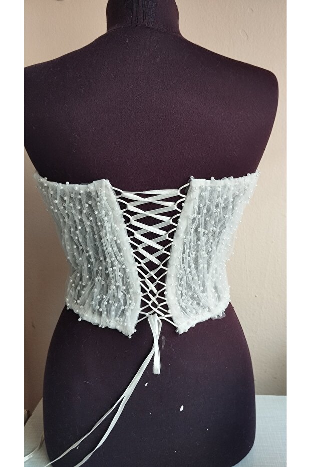 İncili büstiyer - 2