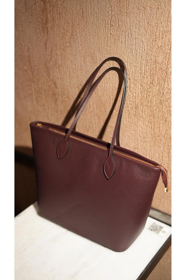 Uderra Genuine Leather Shoulder Bag-S4Ys0410-Bordo Floter Leather