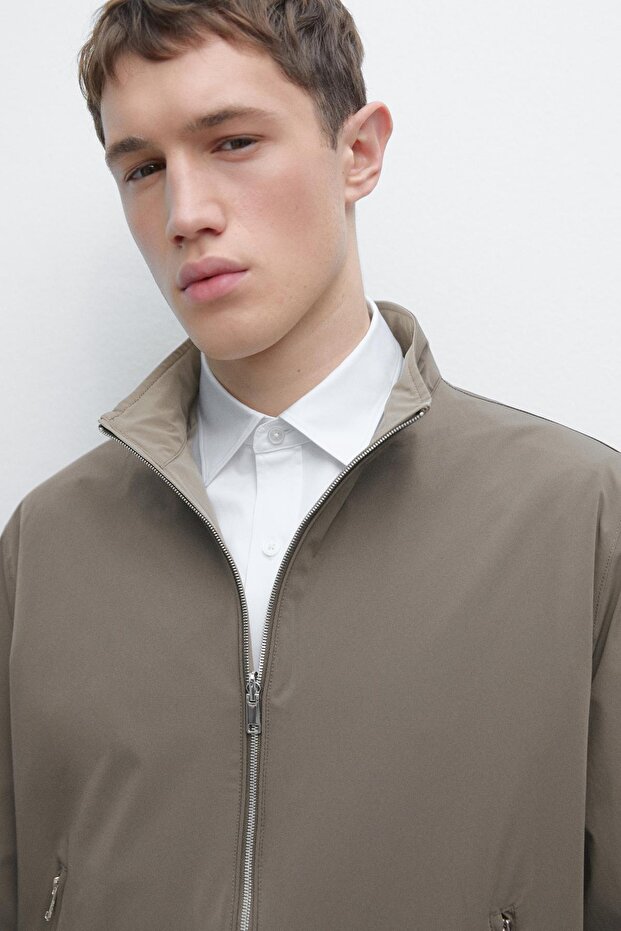 Çift taraflı kısa ceket - 4