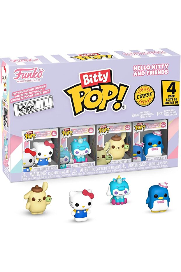 Bitty Pop! Animation Sanrio Hello Kitty 4 Pack (Ages 3+)