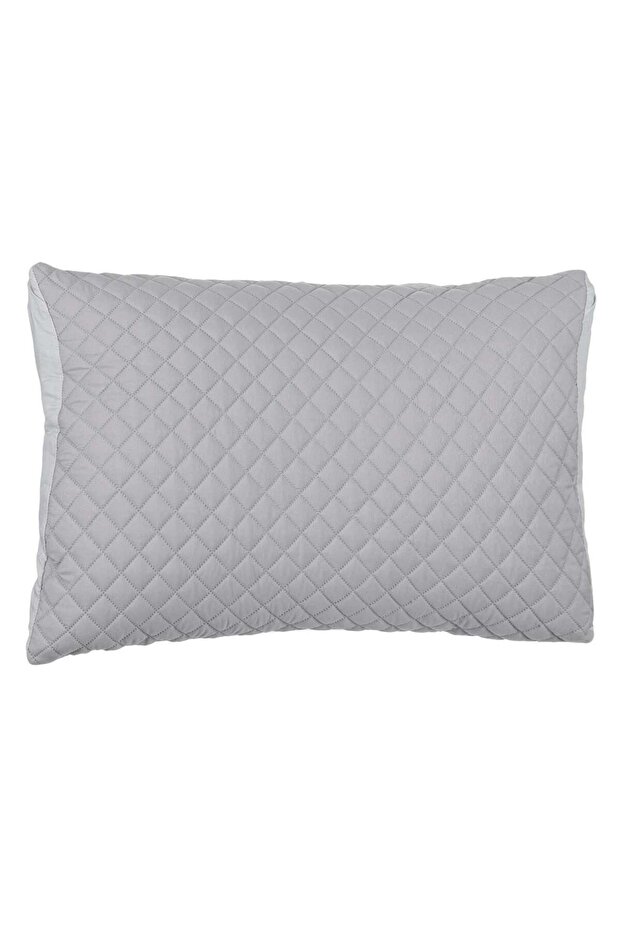 Grey Pillowcase Diamond Pattern 70x50cm - 2