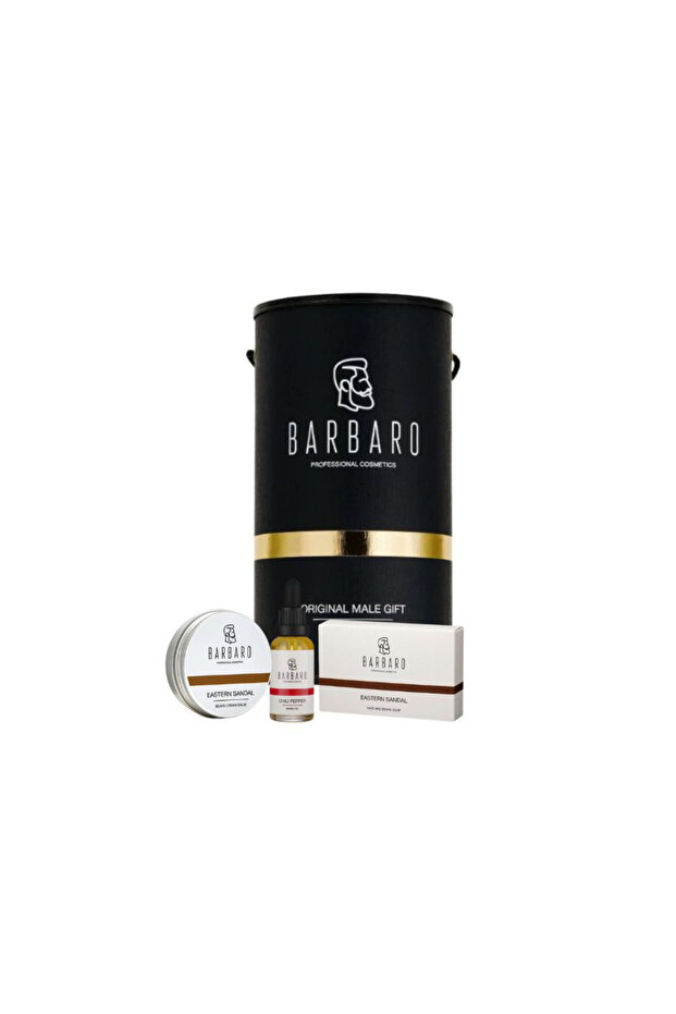 Men’s Beard Care & Growth Kit – Beard Soap 90g, Beard Growth Oil 30ml & Beard Cream Balm 50g