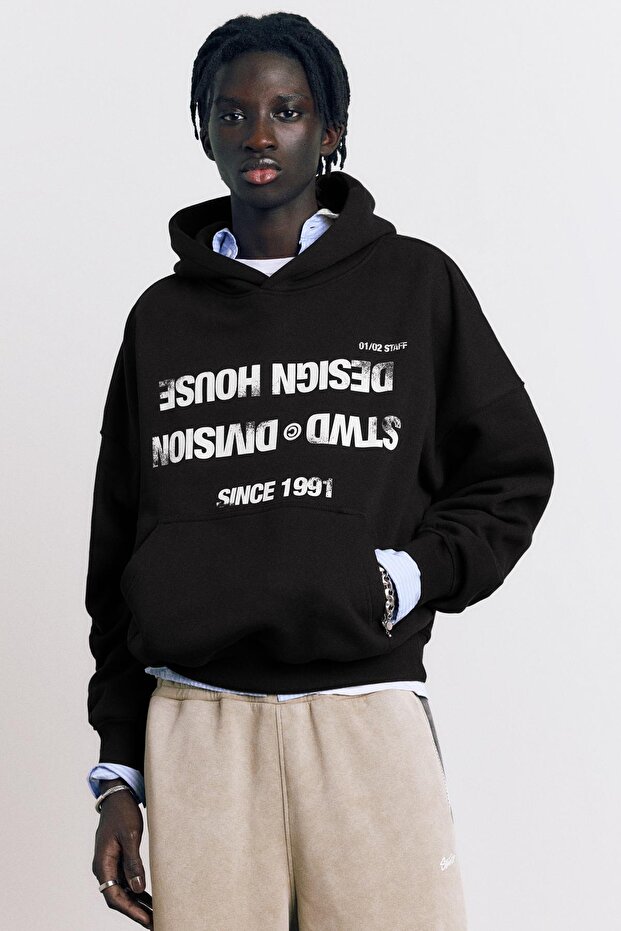 STWD Division kapüşonlu sweatshirt - 2