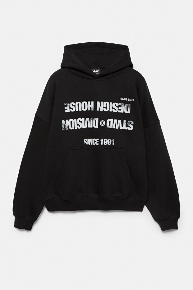 STWD Division kapüşonlu sweatshirt - 6