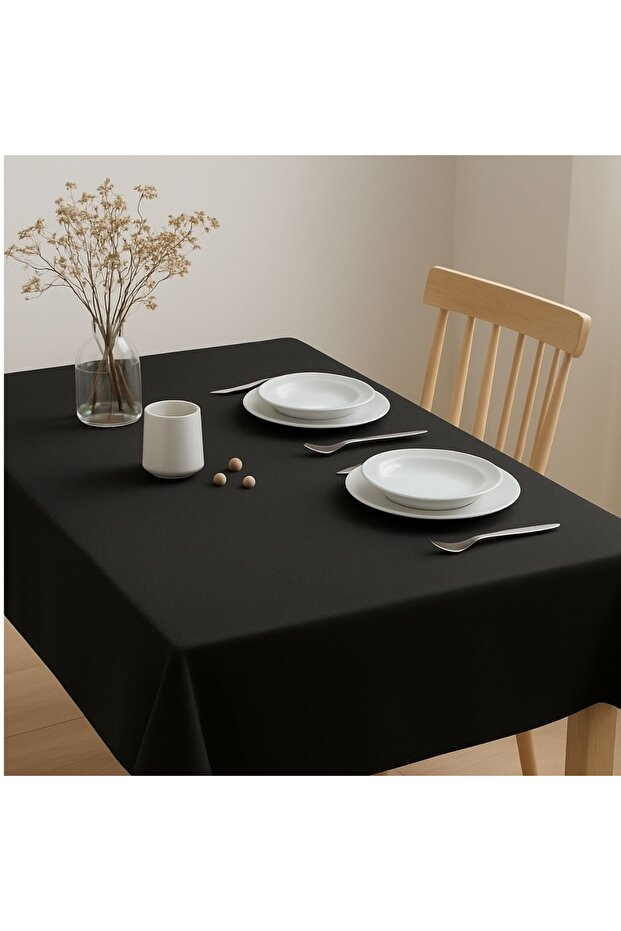 SİYAH MASA ÖRTÜSÜ - 2