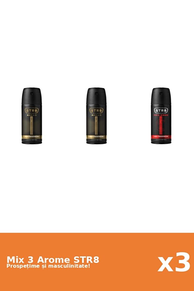 Set 3 Mix STR8: 2x Ahead, 1x Red Code - 1