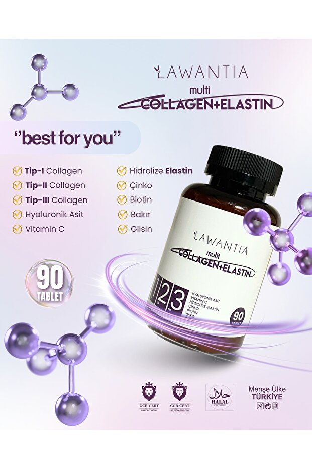Multi Collagen Elastin 90 Tablet - 5