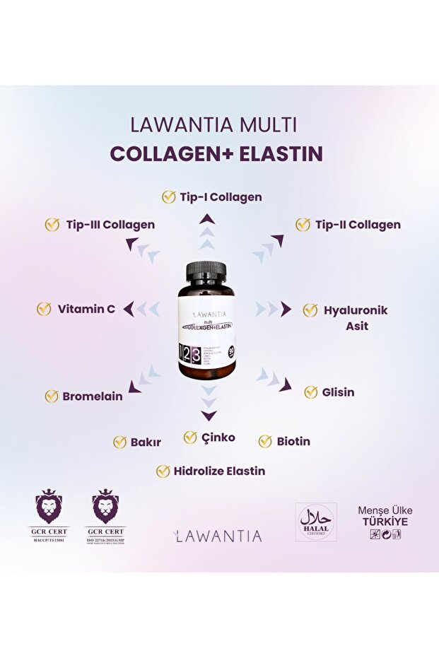 Multi Collagen Elastin 90 Tablet - 3