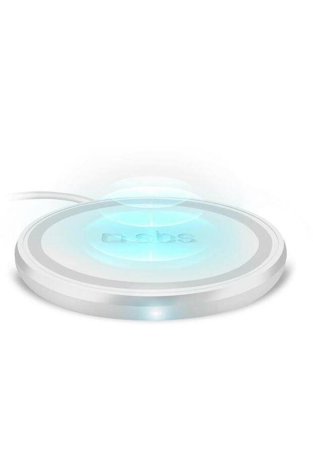 Încărcător wireless de 15W, alb